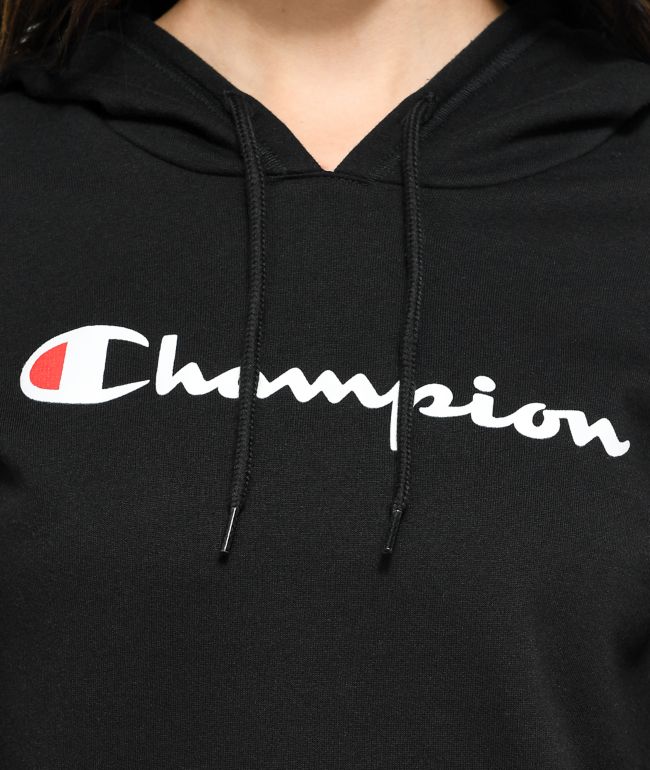 zumiez black champion hoodie